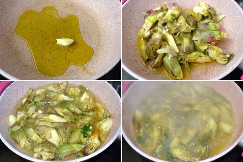 2 cocere carciofi