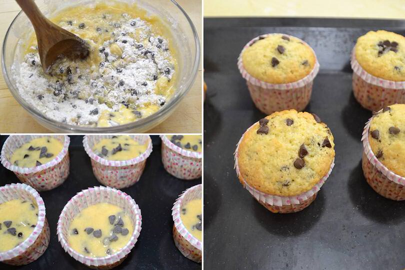 3 infornare muffin