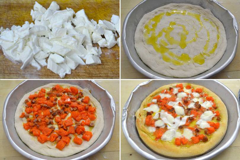 5 condire e cuocere pizza