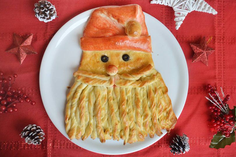 Babbo Natale di pane