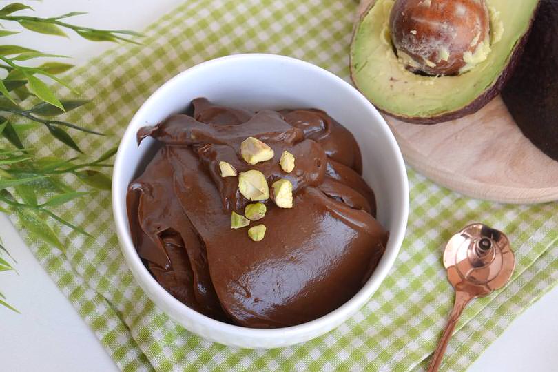 Mousse avocado e cioccolato