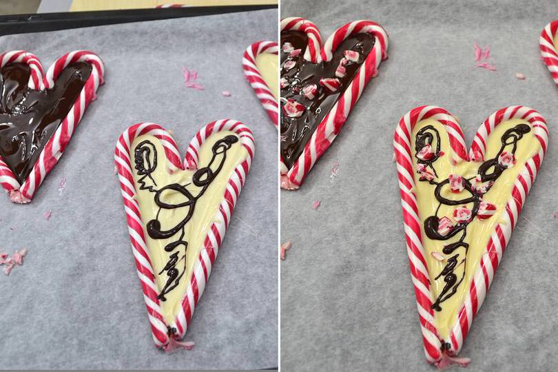 3 decorare con candy cane