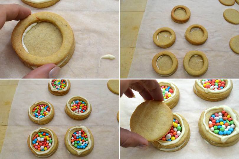 4 assemblare biscotti