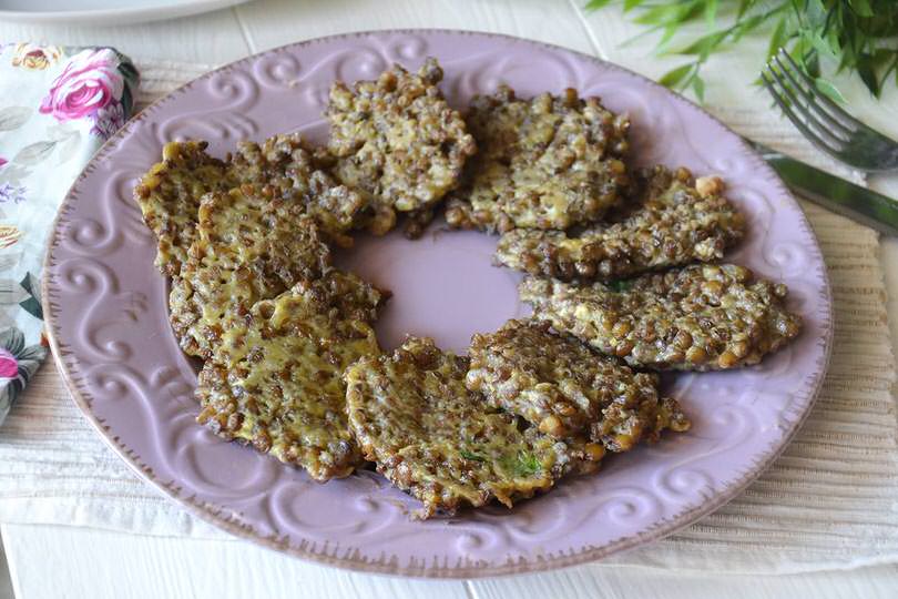 Frittelle di lenticchie