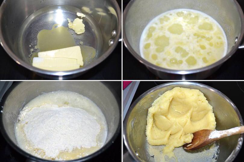 1 preparare poasta choux