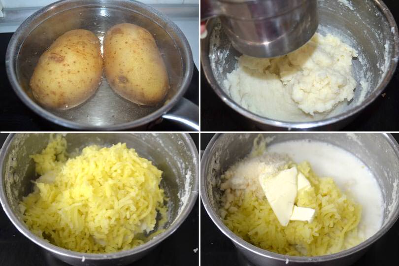 2 aggiungere patate