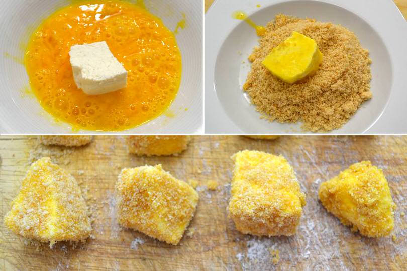 2 impanare la ricotta