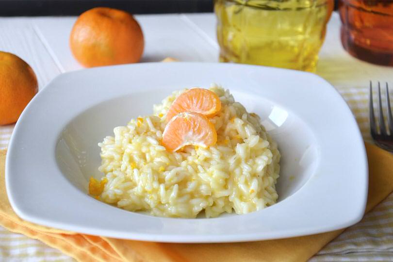 Risotto al mandarino