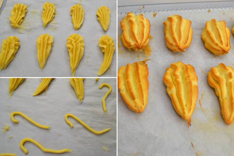1 infornare pasta choux
