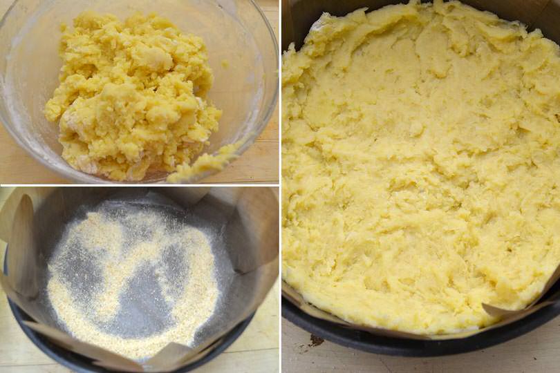 2 strato di patate