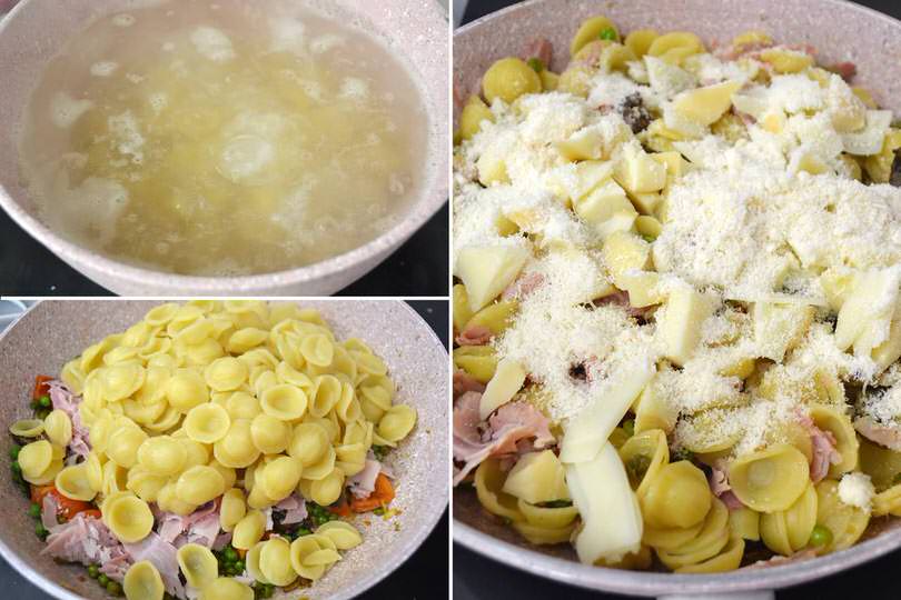 2 aggiungere pasta