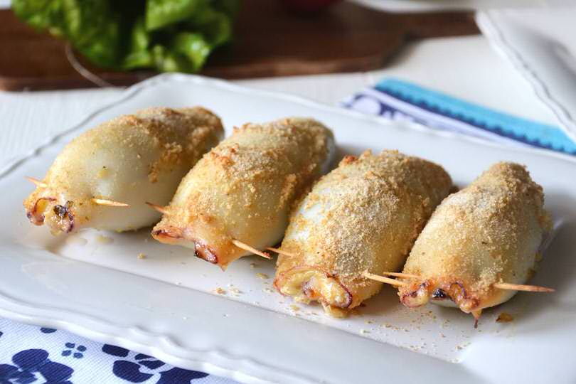 calamari ripieni forno