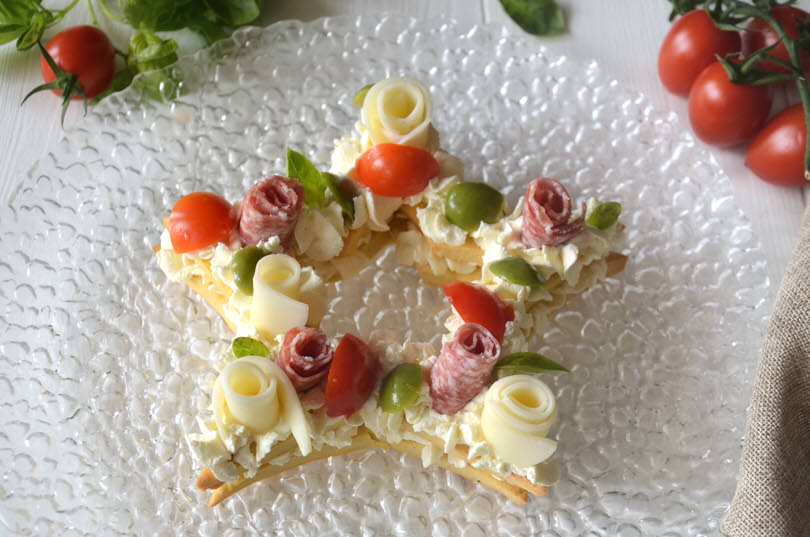 Cream tart salata