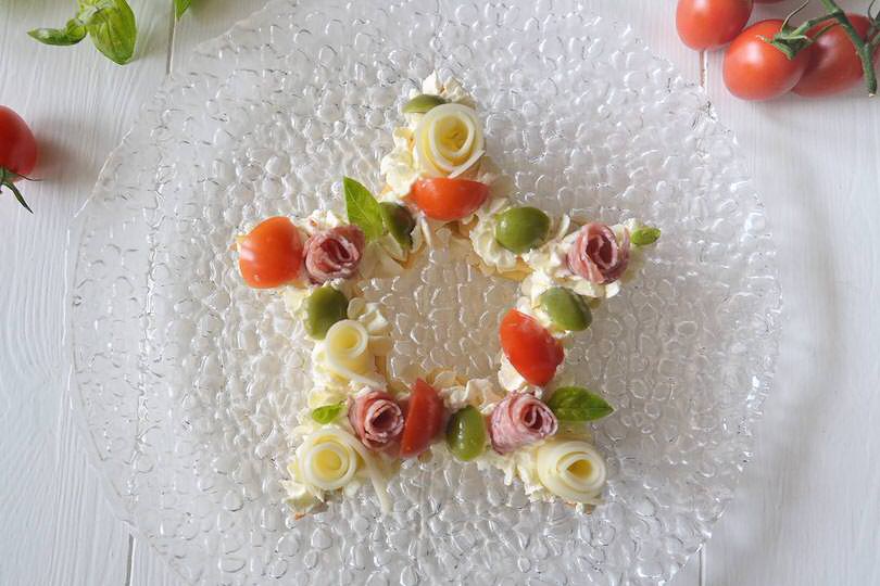 cream tart salata