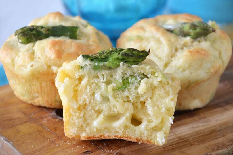 Muffin agli asparagi