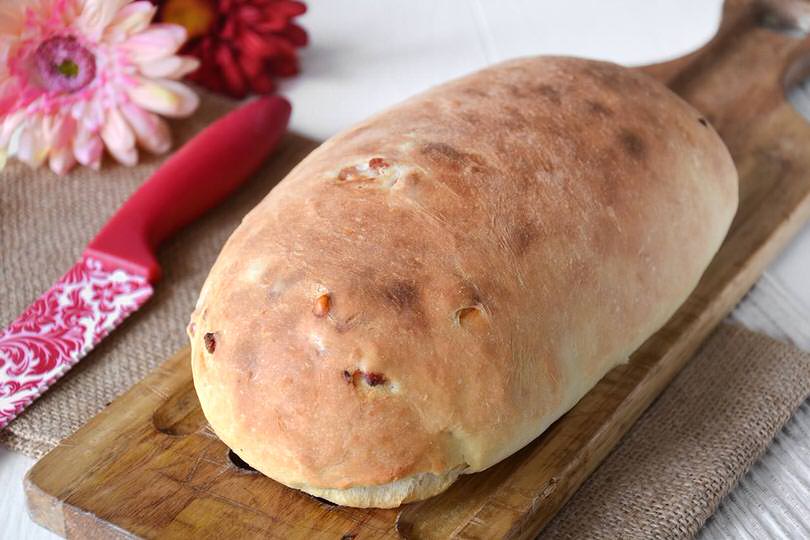 pane pancetta e formaggio