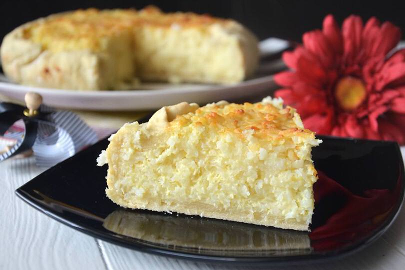 Torta di riso salata