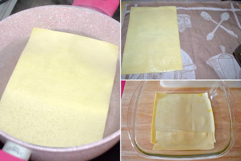 1 cuocere lasagne
