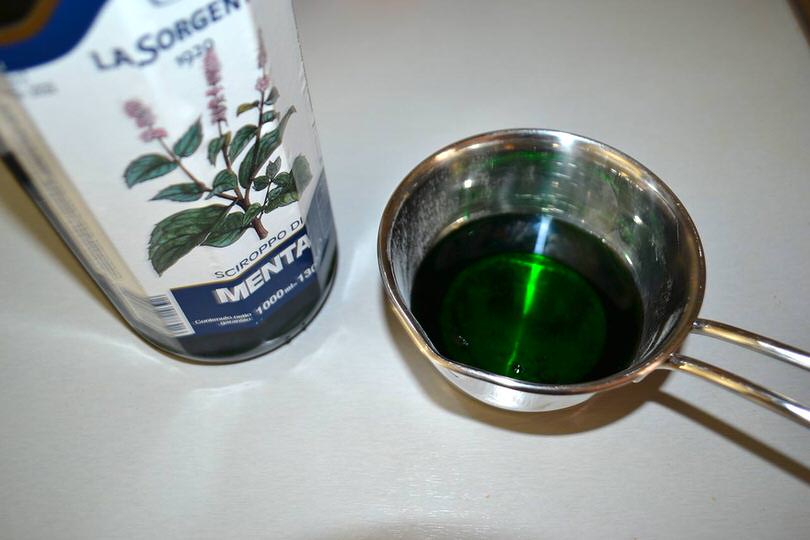 1 sciroppo menta