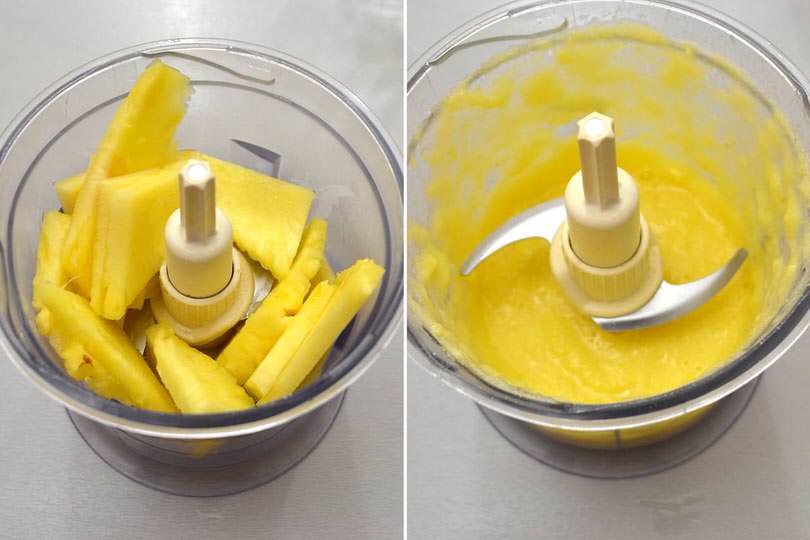 2 frullare ananas