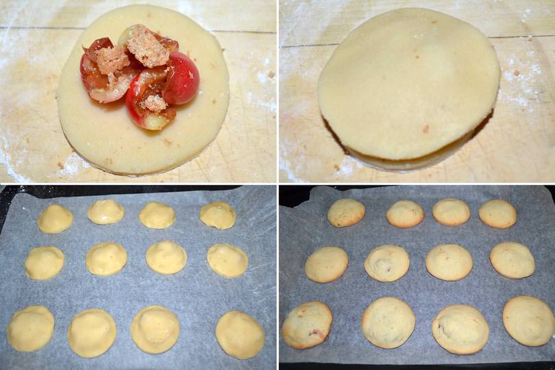 5 farcire e cuocere biscotti