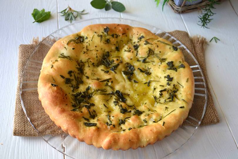 focaccia alle erbe
