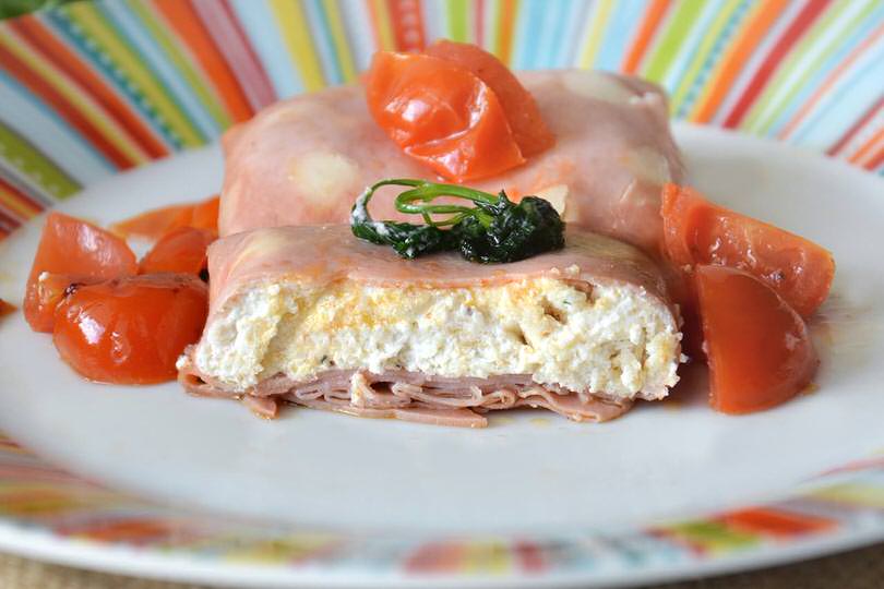 Involtini di mortadella