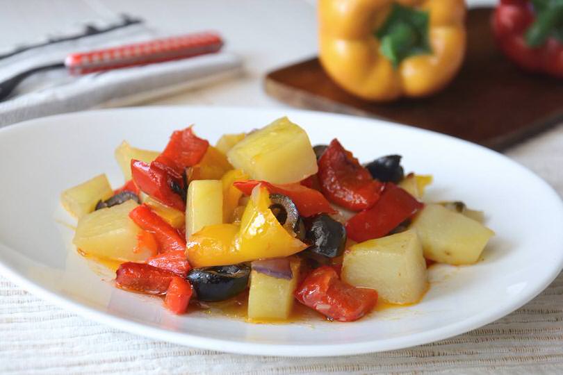 Peperoni e patate
