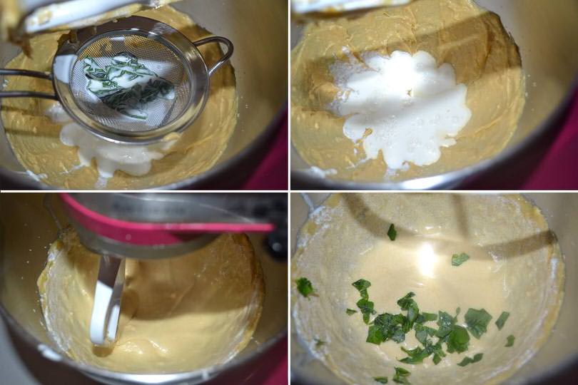 3 aggiungere panna