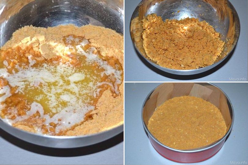 1 base di biscotti