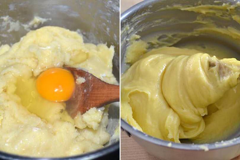 2 aggiungere uova