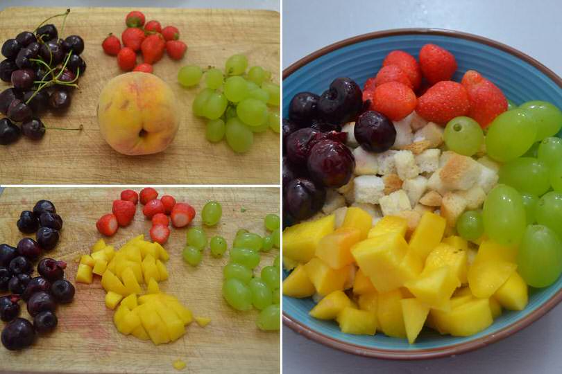 2 tagliare frutta