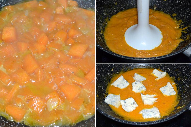 3 frullare zucca