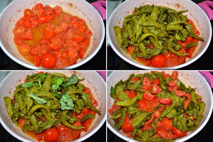 5 aggiungere friggitelli