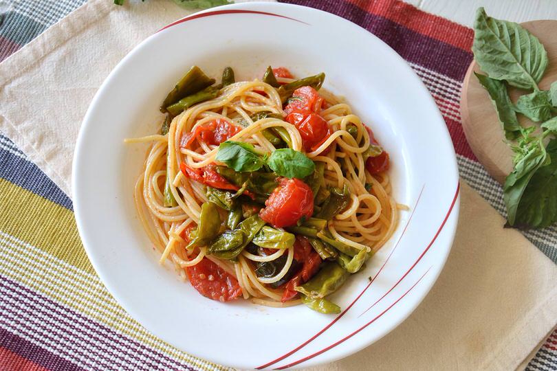 Pasta con friggitelli