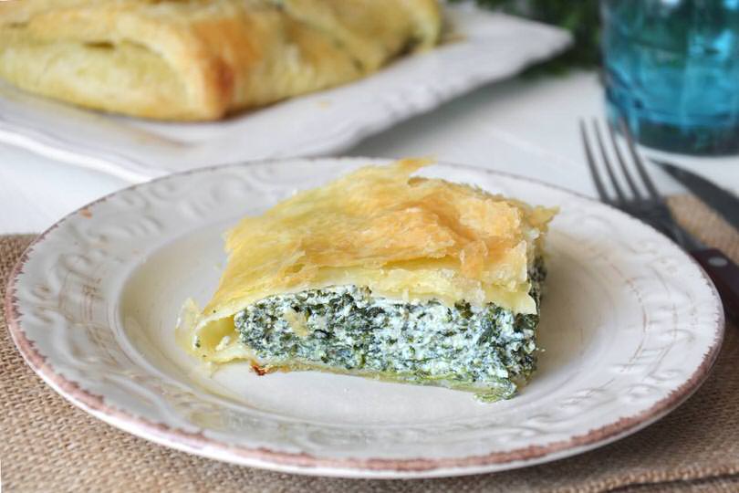 Torta salata ricotta e spinaci