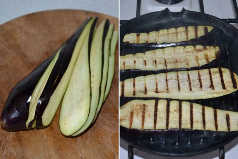 grigliare melanzane
