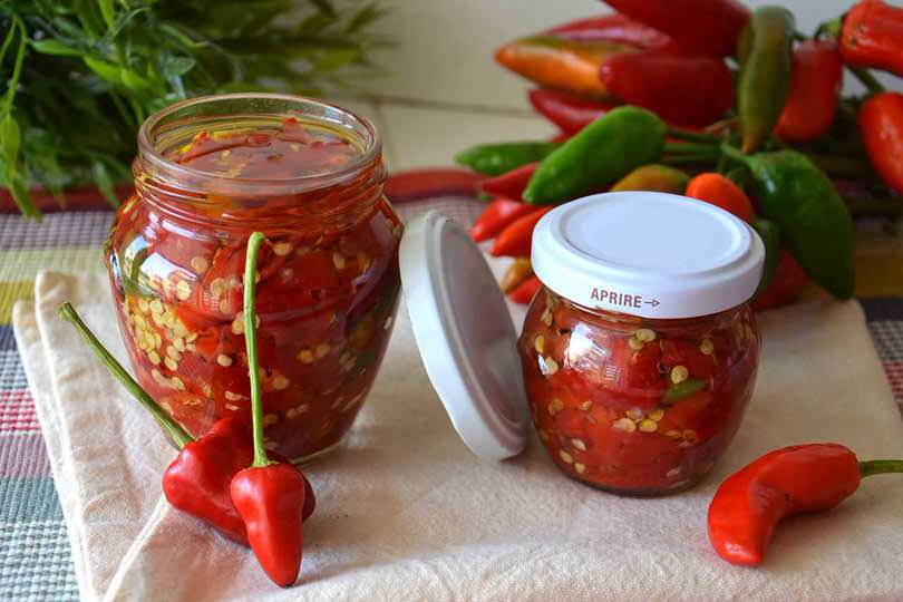 Peperoncini sott’olio