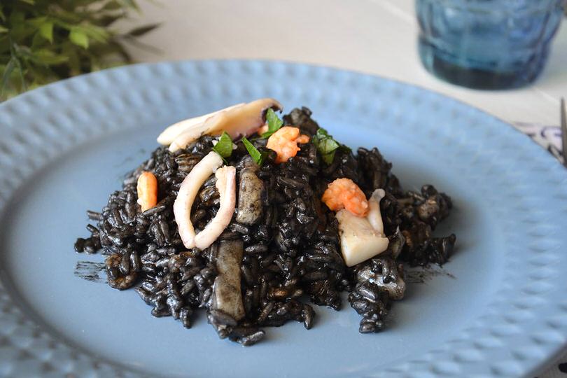 Risotto al nero di seppia