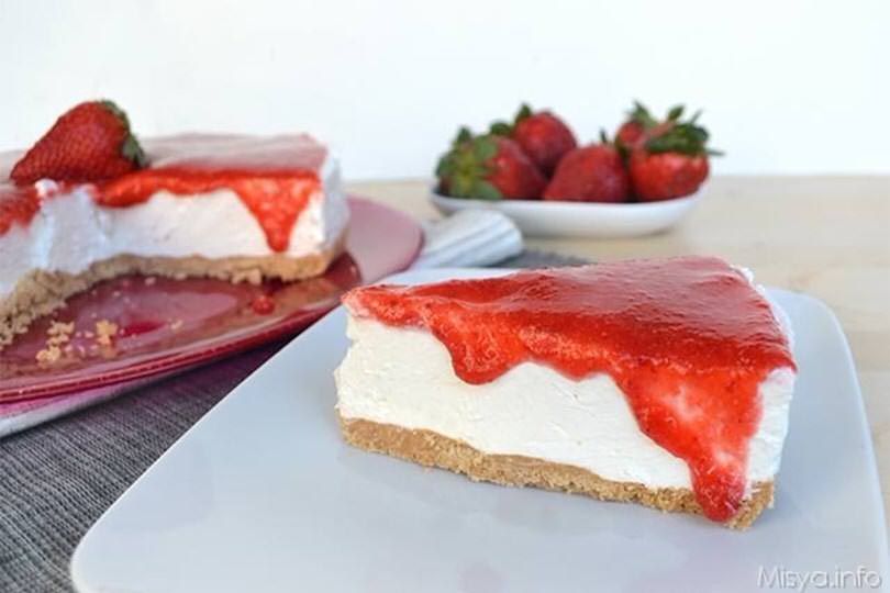 Torta fredda allo yogurt