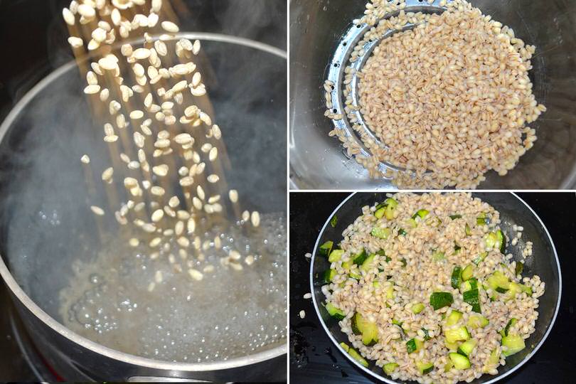 2 aggiungere orzo