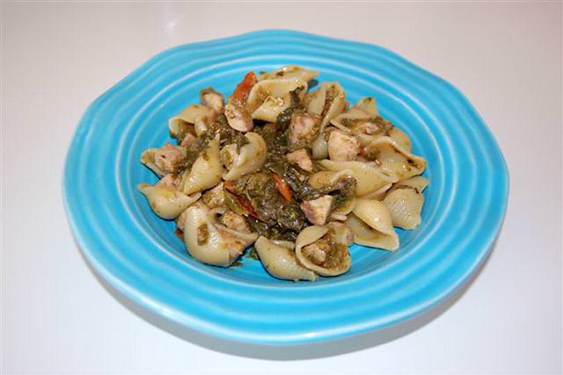 Pasta con pesce spada e broccoli