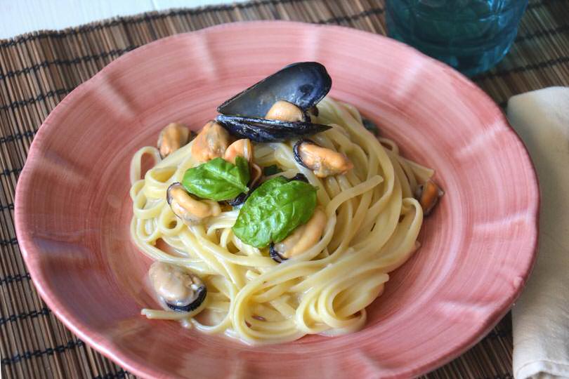 pasta cozze pecorino