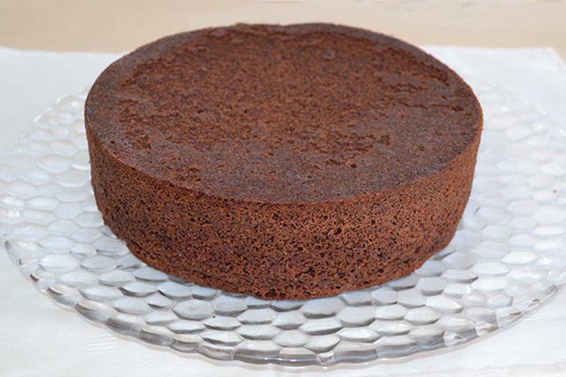 Sponge cake al cioccolato