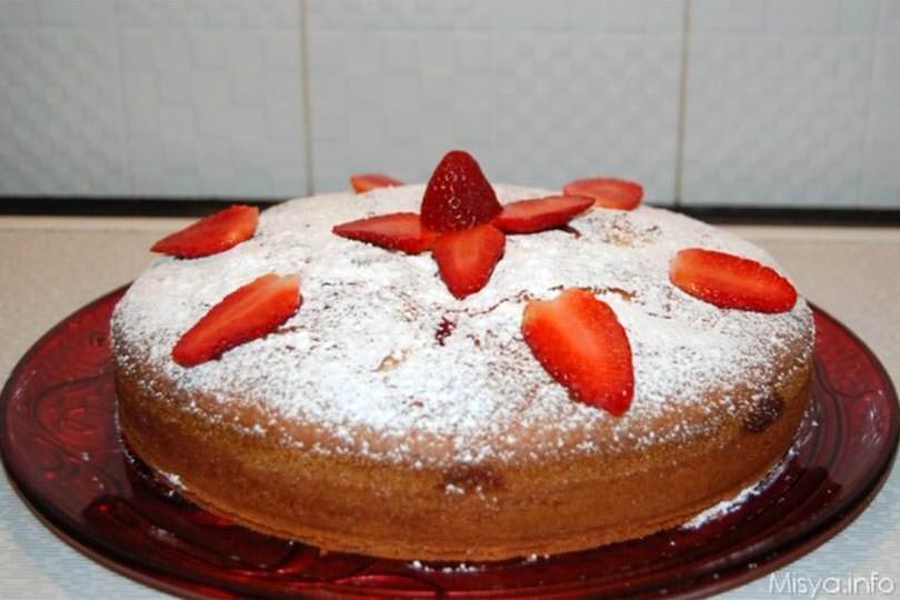 Torta con le fragole
