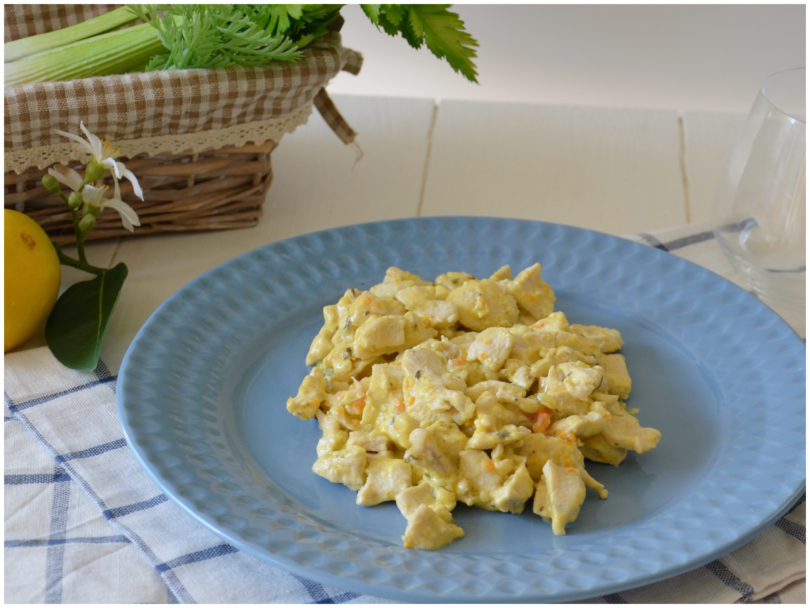 Pollo in fricassea