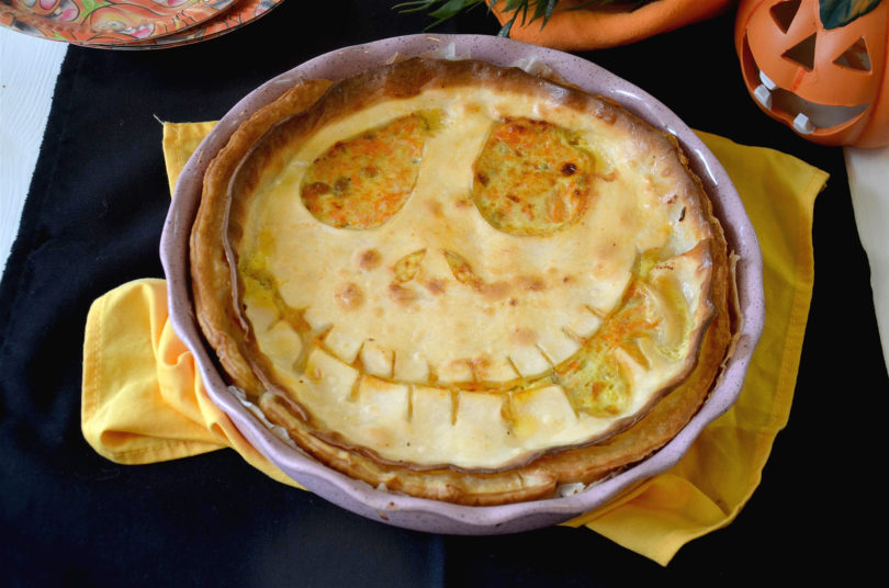 Torta salata di Halloween