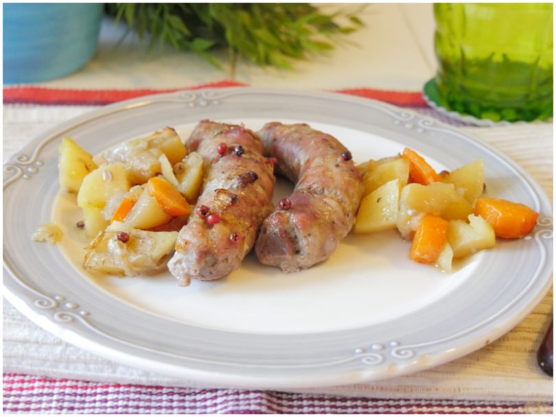 Salsicce al forno