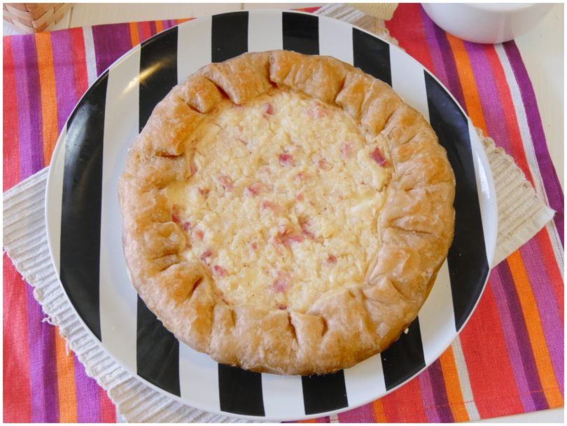 Torta salata al cavolfiore