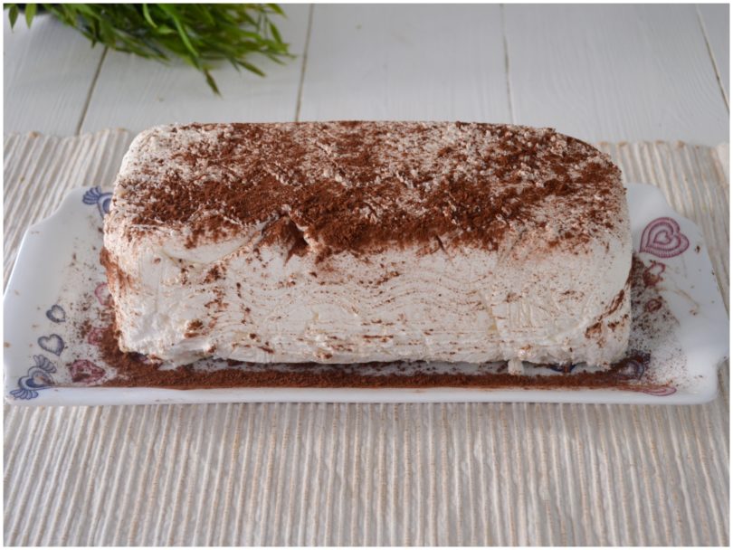 Torta gelato con wafer